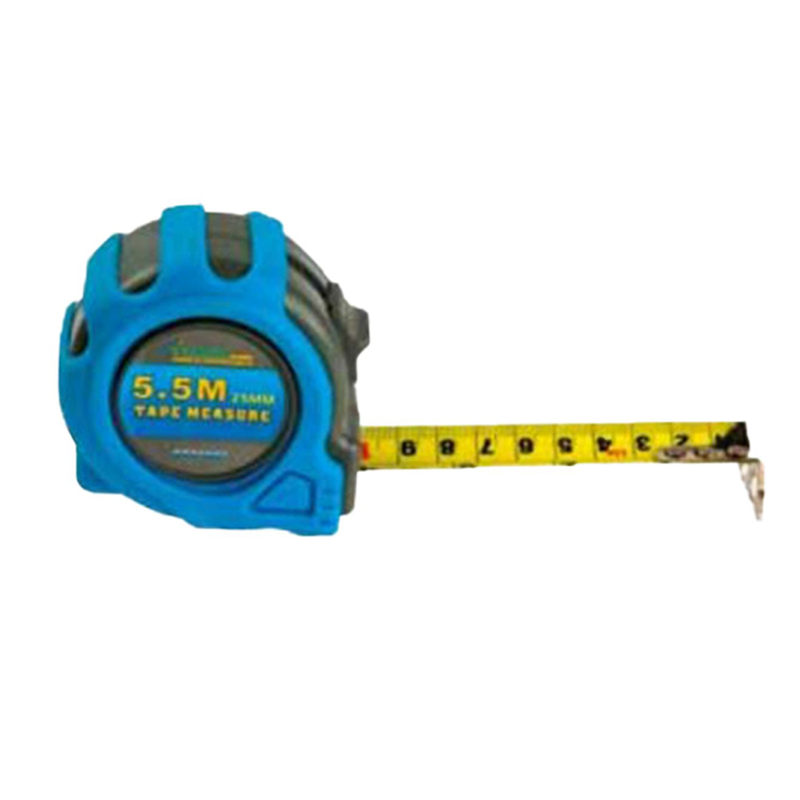 Starex Measuring Tape 10mx25mm Rubber Grip Yellow Blade 3 Stop D/Blister