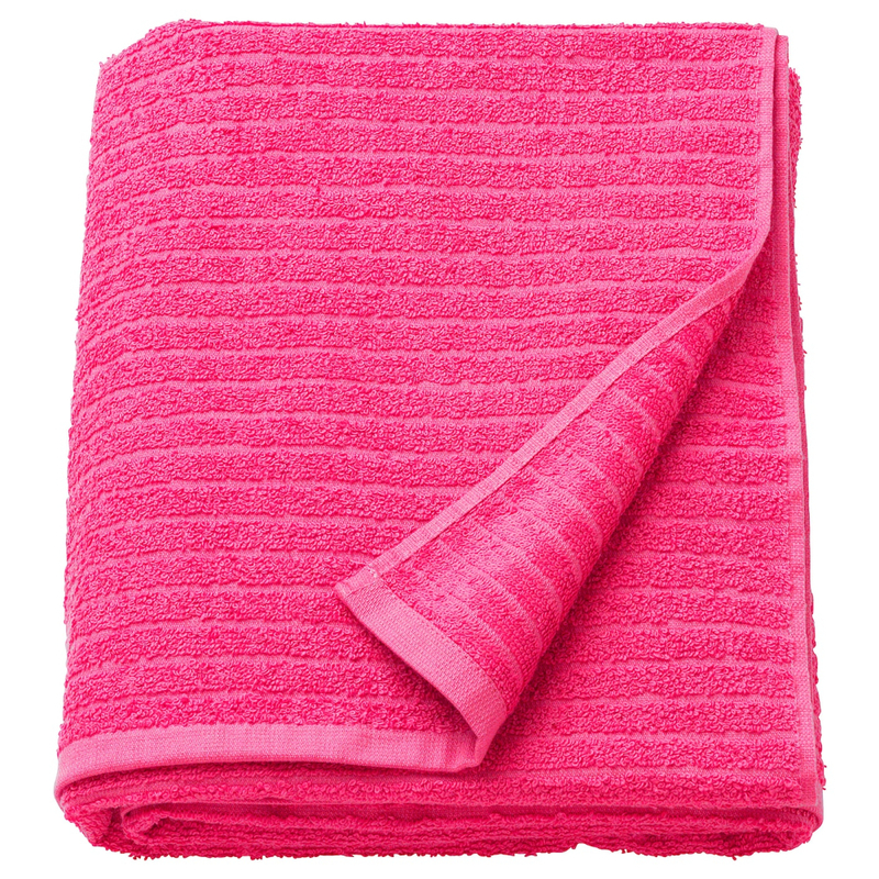 Bath Sheet Bright Pink 100X150cm