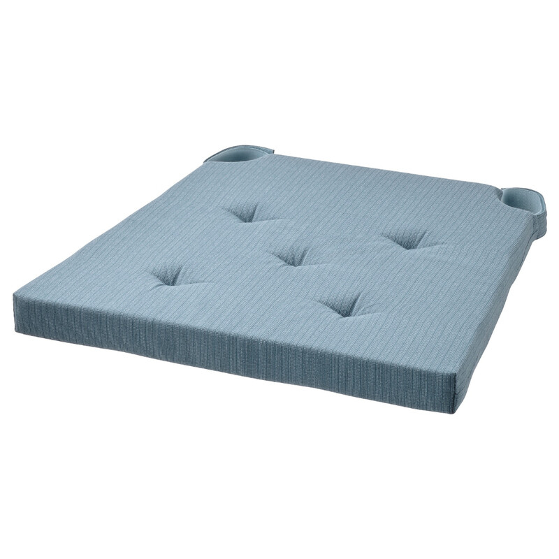 

Generic Chair Pad Grey-Blue 42/35X40X4cm