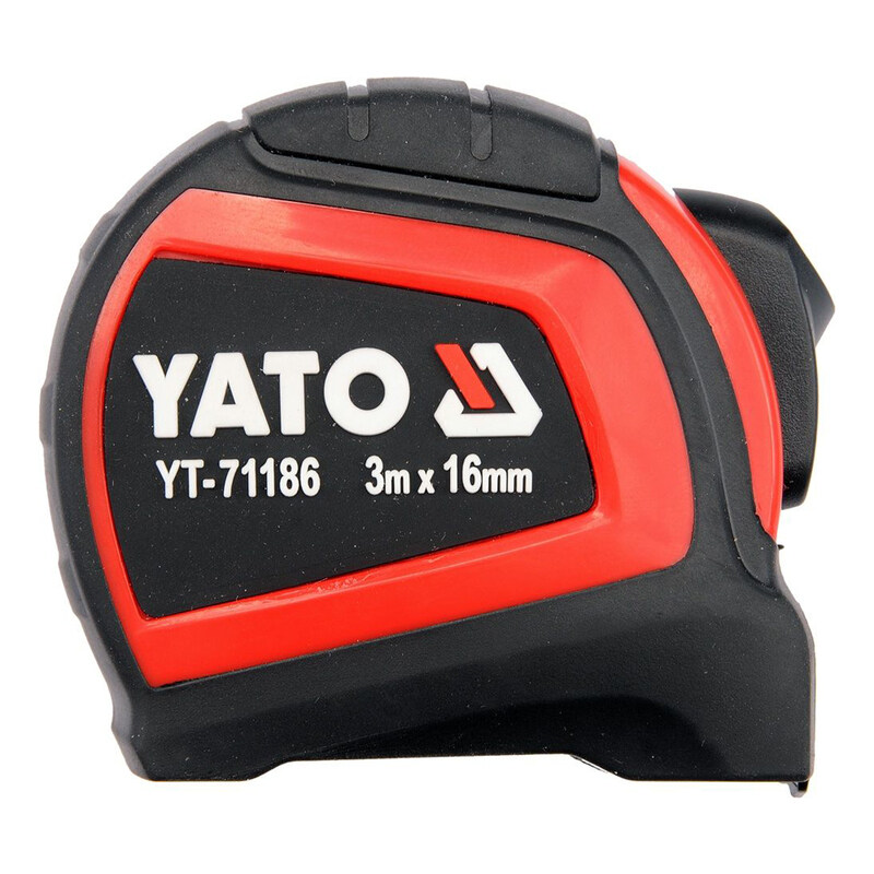 

YATO Measuring Tape 3Mx16mm Double Blister Card YT-71186