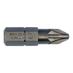 YATO Screwdriver Bits 1/4"x25mm PZ2 10pcs/Box YT-78135