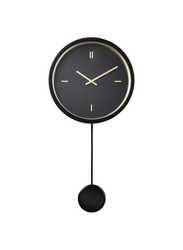 Wall clock, black, 26 cm