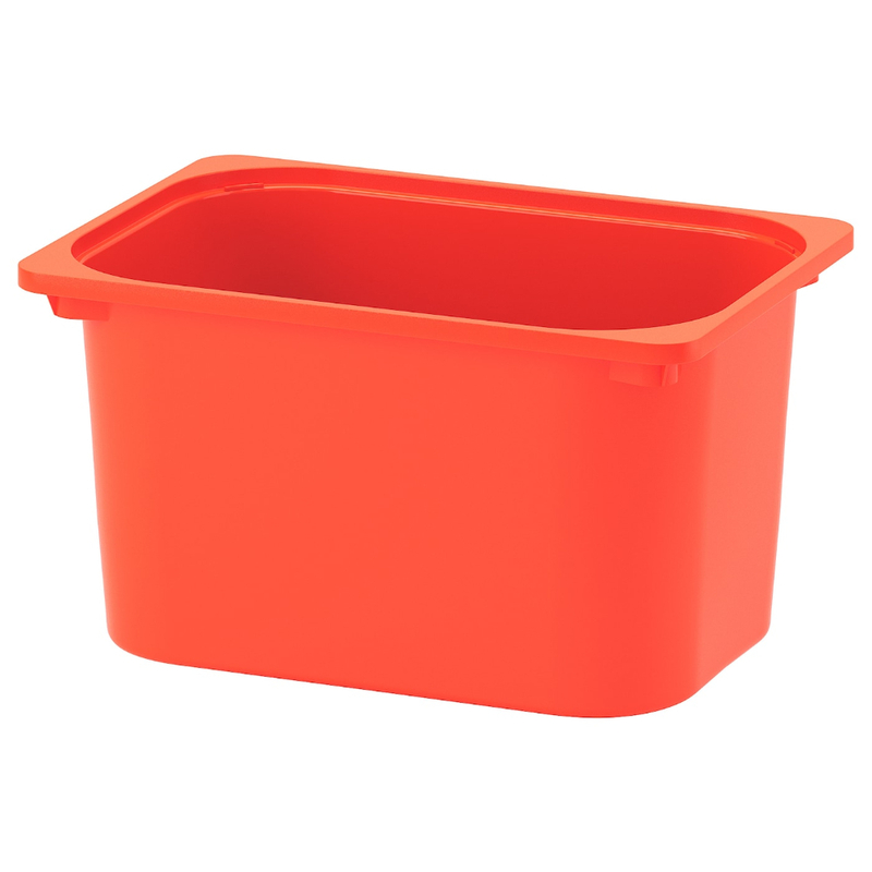 Storage Box Fits In Trofast Frames Can Be Stacked Orange 42X30X23cm