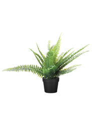 Artificial potted plant, in/outdoor fern, 9 cm