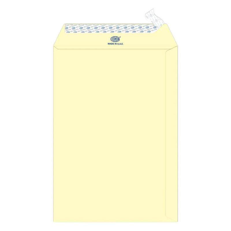 

Generic FIS Color Envelopes Peel & Seal, Pastel Colors, Pack of 50 Pcs. Cream Color, 10 x 7 Inch, 80 GSM - FSEC8033PC50