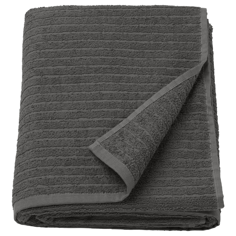 Bath Sheet Dark Grey 100X150cm