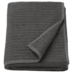 Bath Sheet Dark Grey 100X150cm