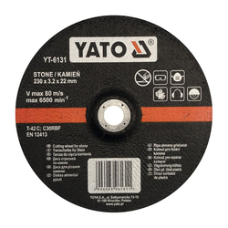 YATO Stone Cutting Disc 230x3.2x22mm  YT-6131