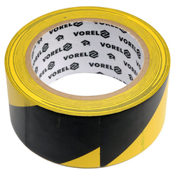 Vorel Warning Tape Self-Adhesive YelloWithBlack 48mmx33m 75231