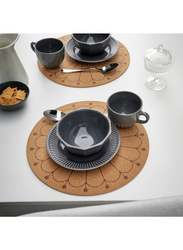 Place mat, cork/patterned, 35 cm