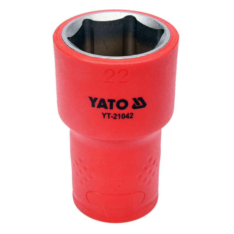 YATO Insulated Socket 1/2" 22mm VDE-1000V YT-21042