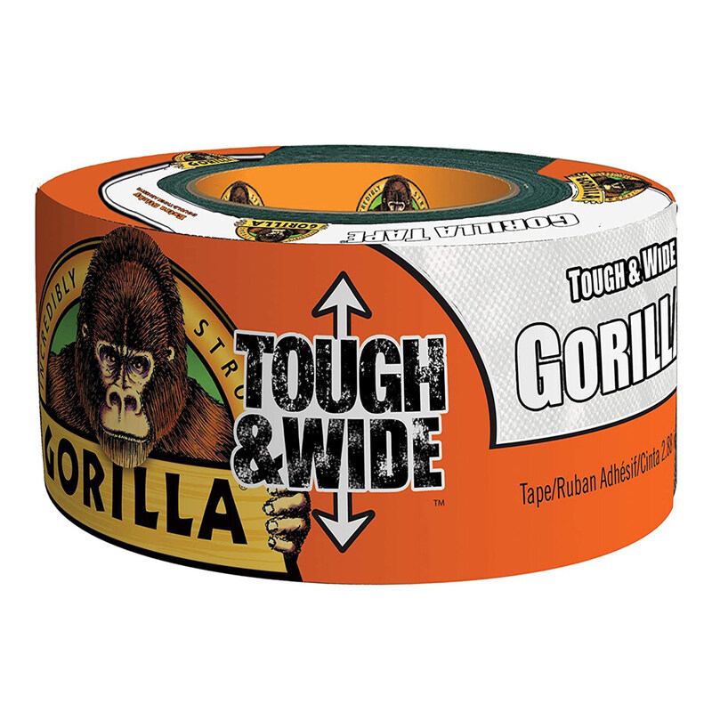 

White Tape Tough & Wide 2.88" x 25Yards 6025302 Gorilla