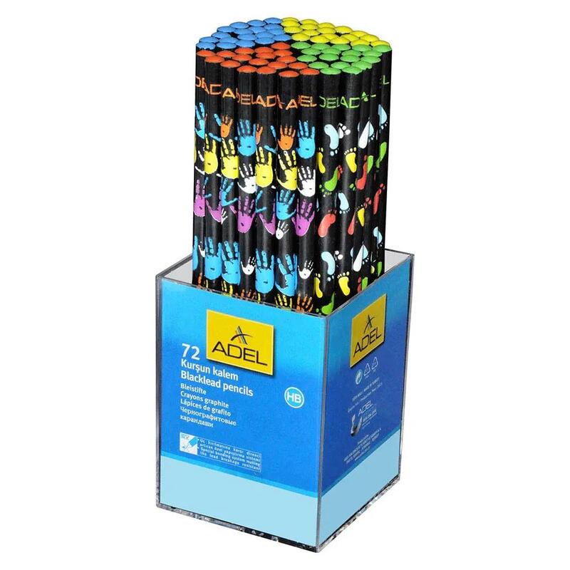 Adel Blacklead Pencils Hands & Feet, Pack of 72pcs - ALPE2061130205