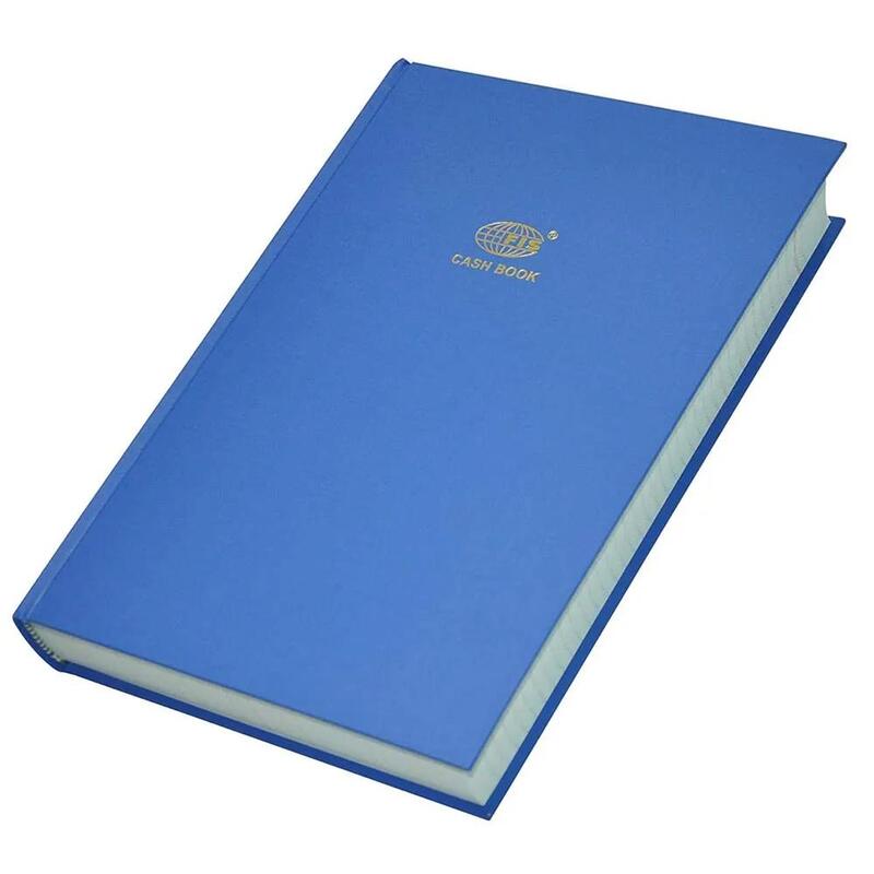 FIS Cash Book, Azure Laid Ledger Paper, FS (210 x 330 mm) Size, 6 Quire - FSACCTC6Q73