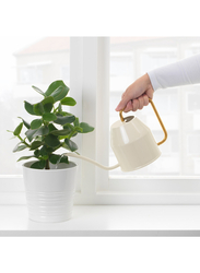 Watering can, ivory/gold-colour, 0.9 l