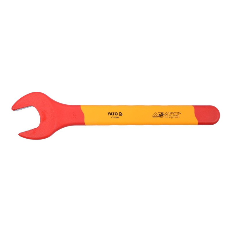 YATO Insulated Open End Wrench 32mm VDE-1000V YT-20969