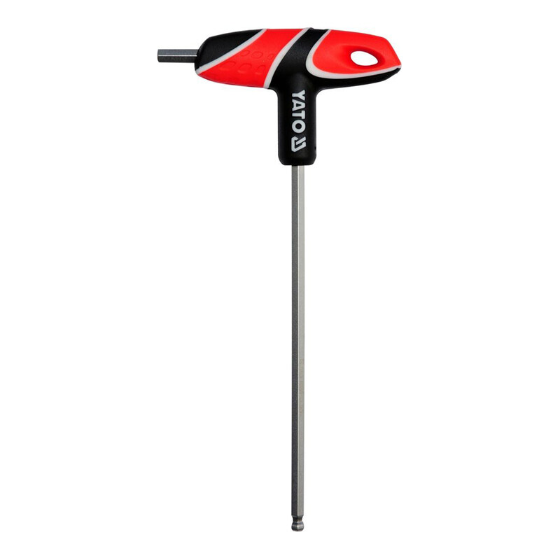 

YATO T-Handle Hex Key with Ball 6mm YT-05591