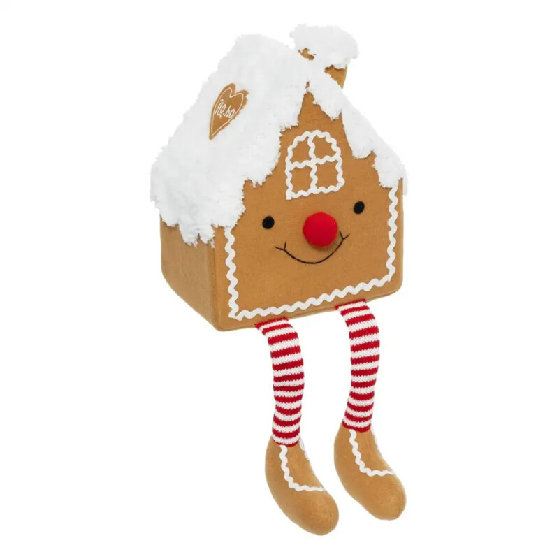 

Generic Christmas Atmosphera Gingerbread House Decorative Plush (43 cm)