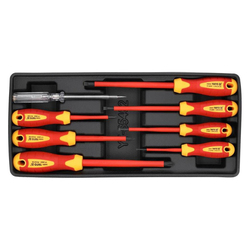 Yato Drawer Insert With Insulated Screwdrivers 8pcs YT-55462