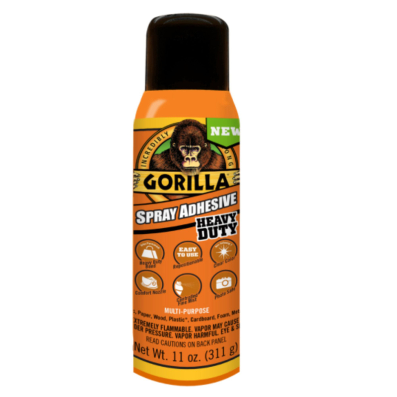 

Spray Adhesive Heavy Duty 11oz 6314401 Gorilla