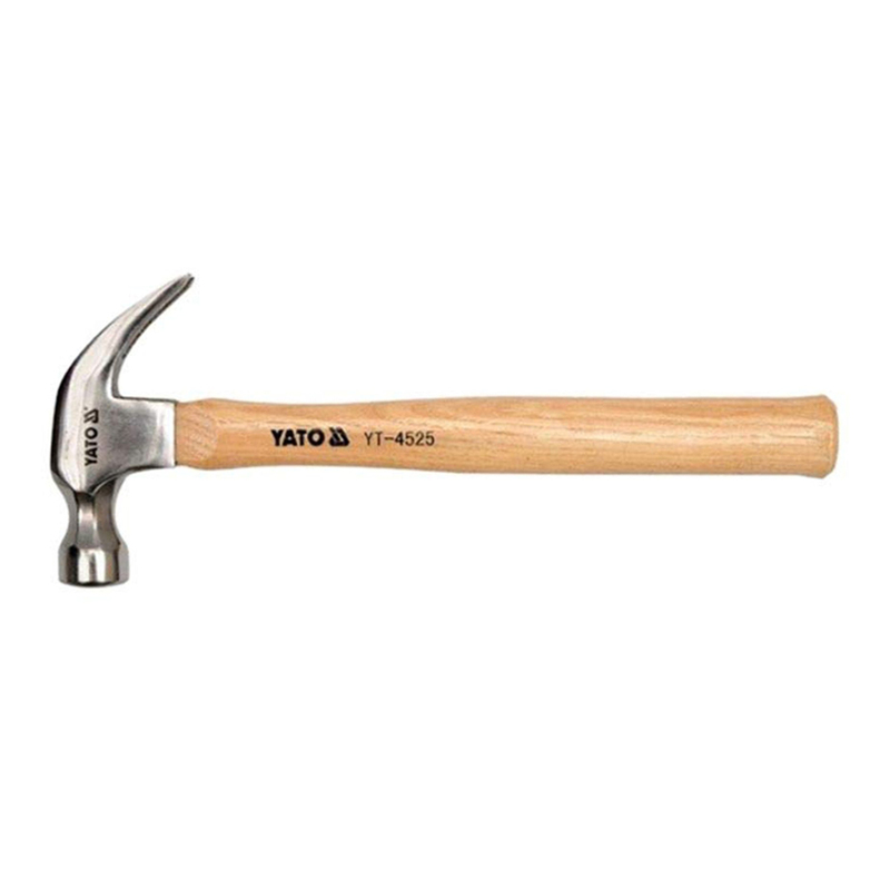 YATO Claw Hammer 225gms Wooden Handle YT-4523