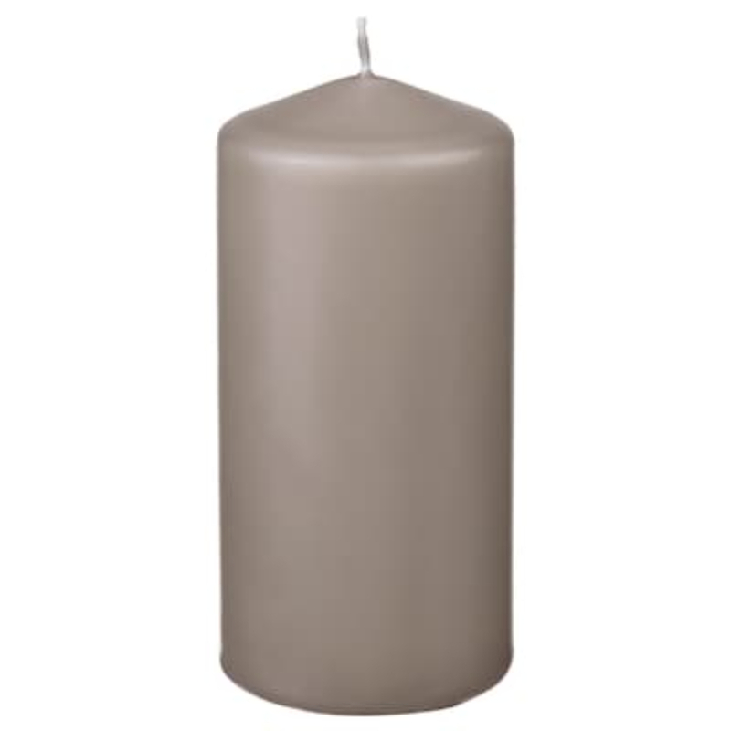 

DAGLIGEN Unscented pillar candle, 14 cm