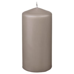 DAGLIGEN Unscented pillar candle, 14 cm