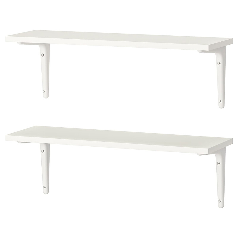 

Generic Wall Shelf Combination White/White 59X20cm