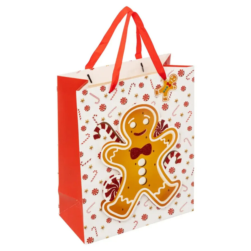 

Generic Christmas Atmosphera Gingerbread Gift Bag (Medium)