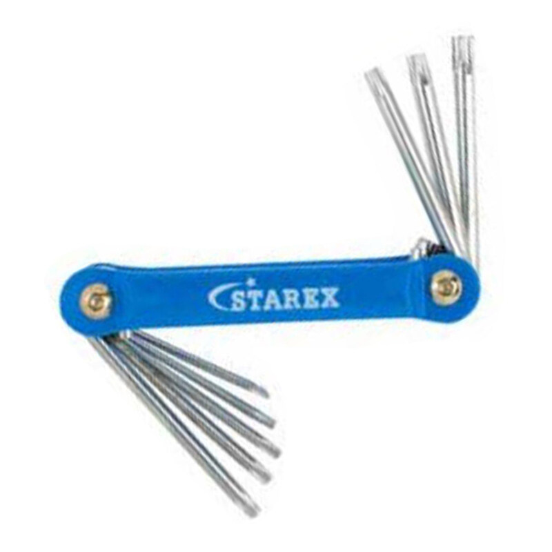 

Starex Hex Key Wrench 8pcs/set Torx with Hole T9-T40 CRV D/Blister