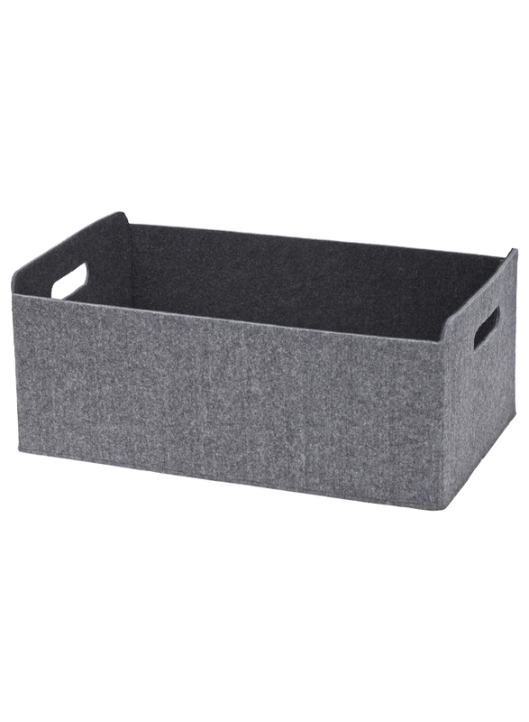 Box, grey, 32x51x21 cm