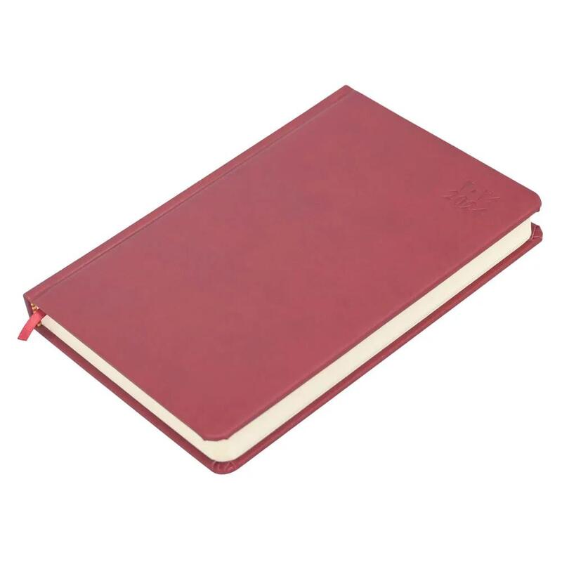 FIS A5 Diary 2024 (Arabic/English) Maroon - FSDI19AE24MR