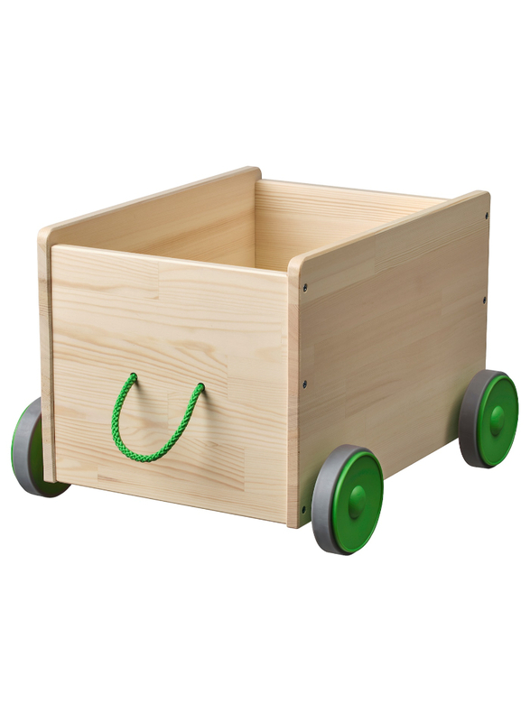 

Flisat Toy storage with wheels