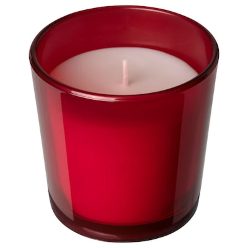 

VINTERFINT Scented candle in glass, 25 hr