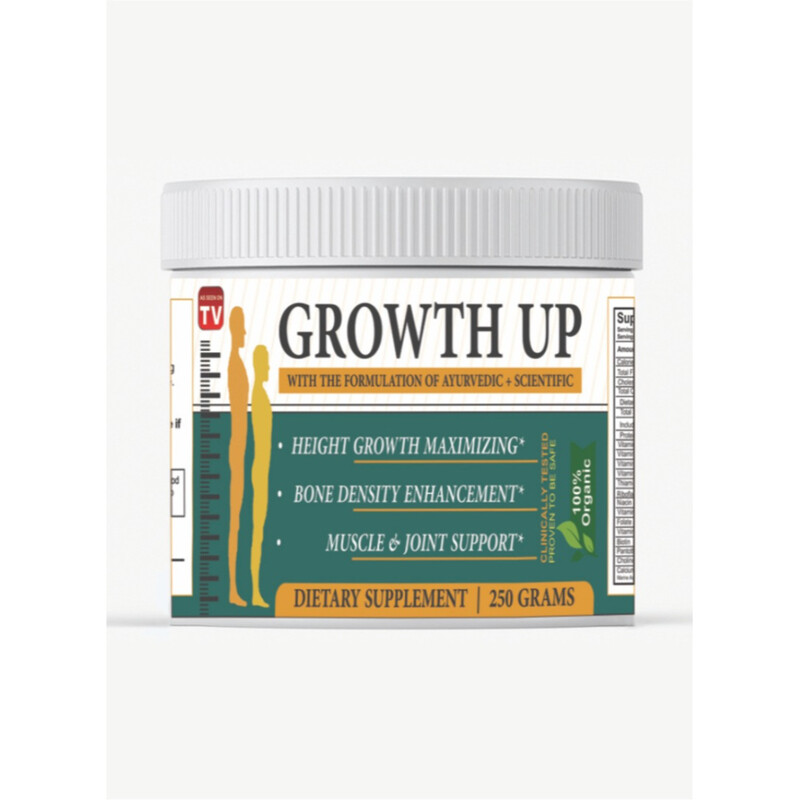

AS SEEN ON TV Growth Up With Ayurvedic + Scientific Powder 250gram