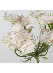 Artificial flower, queen ann/stem pink, 65 cm