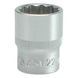 YATO Bihexagonal Socket 22mm 1/2"Dr YT-1284