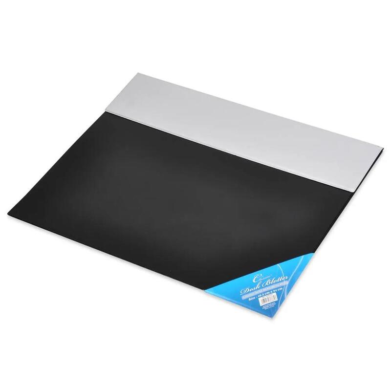 FIS Classico Desk Blotter 345X495mm, Black/White - FSDE1303