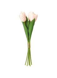 Artificial bouquet, in/outdoor/Tulip light pink, 35 cm