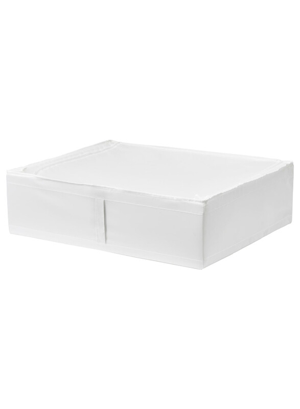 

SKUBB Storage case, white, 65x53x19 cm