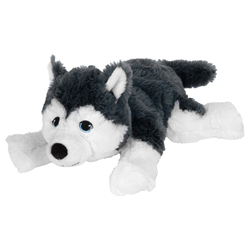 Soft Toy Dog/Siberian Husky 26cm