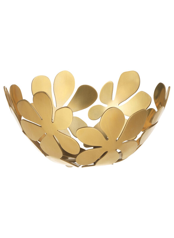 

Stockholm Bowl, gold-colour, 20 cm