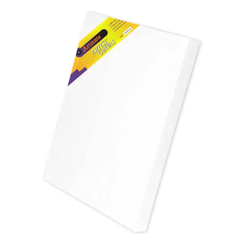 

Generic Artmate Stretched Canvases Back Stapled (320 GSM), 30X40cm Size - JIGNE11-3040