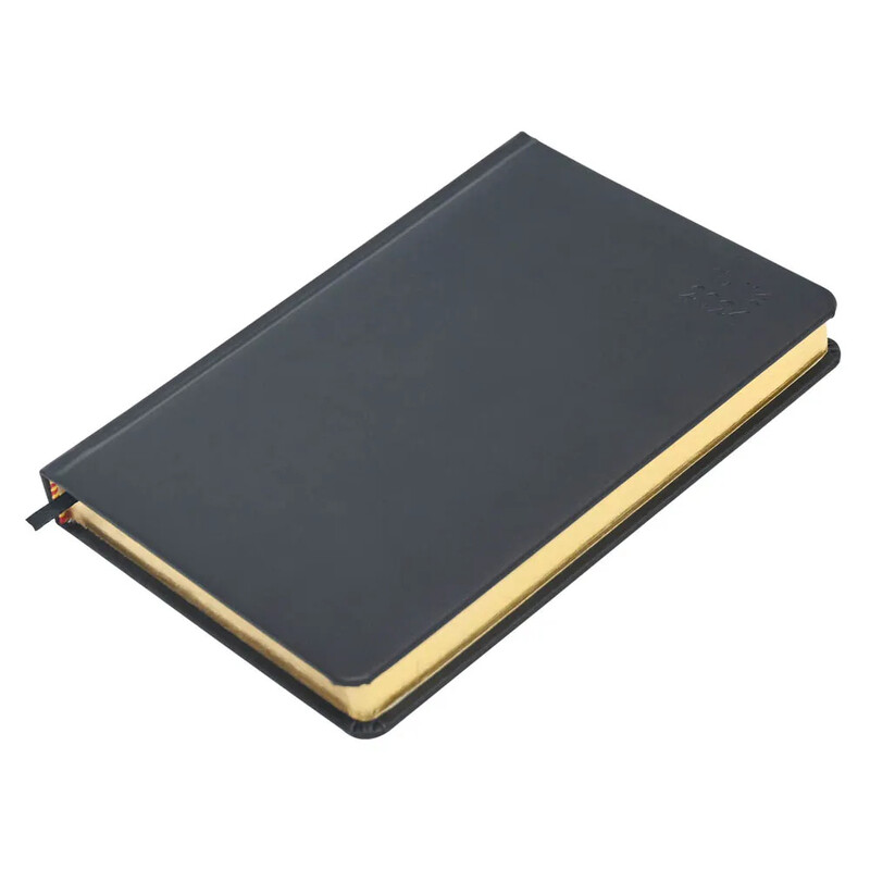 

Generic FIS Golden A5 Diary 2024 (Arabic/English) Black - FSDI19AEG24BK
