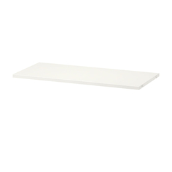 Shelf Easy To Click Onto Or Remove From The Brackets White 80X40cm