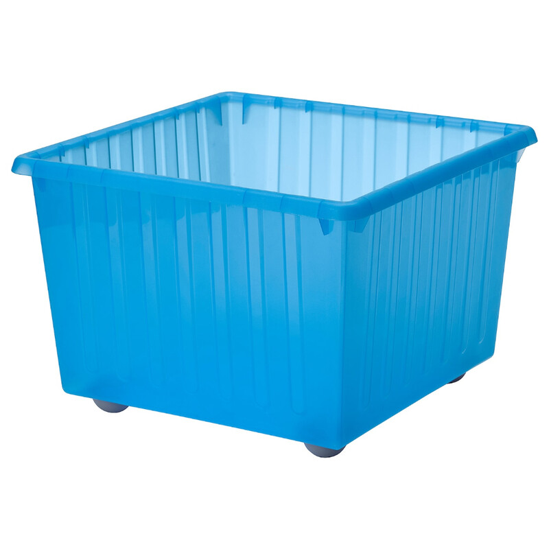 

Generic Storage Crate With Castors Blue 39X39cm