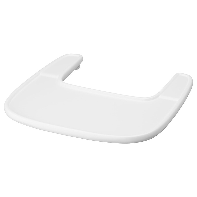 

Generic Highchair Tray Skin Is Extra Sensitive White