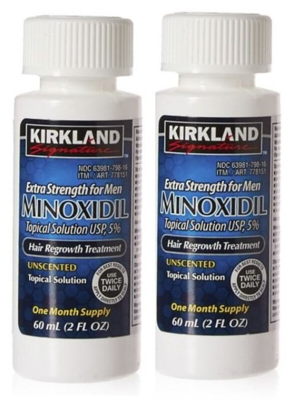 

Original Kirkland Minoxidil Hair and Beard Growth Pack Of 2