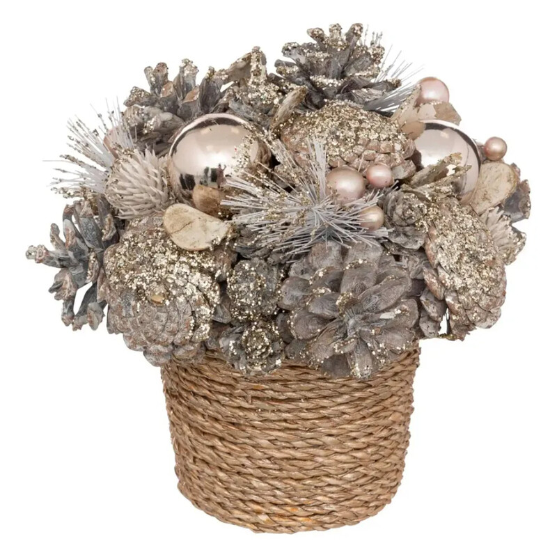 

Generic Christmas Atmosphera Festive Arrangement In Pot (19 cm)