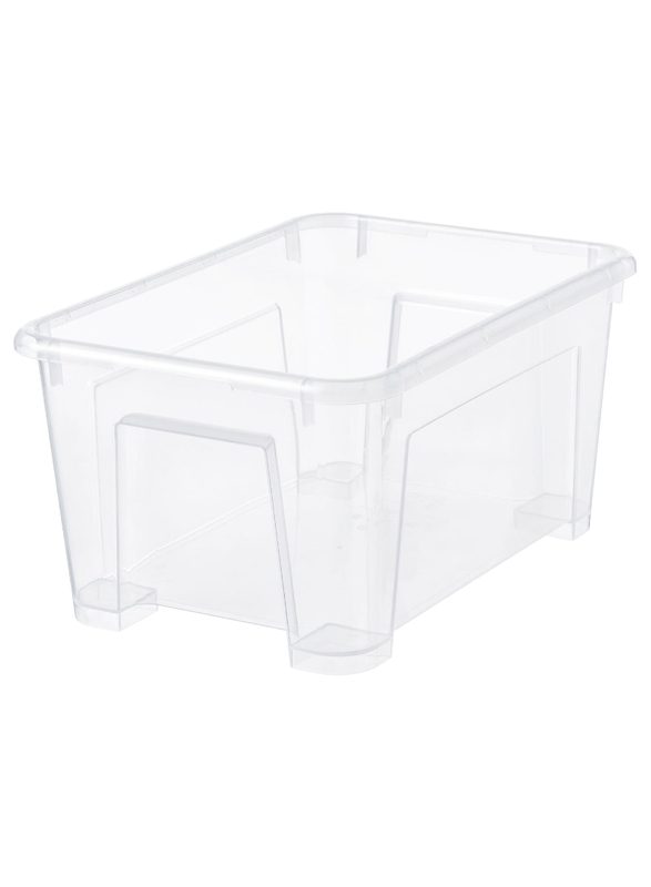 Box, transparent, 28x19x14 cm/5 l